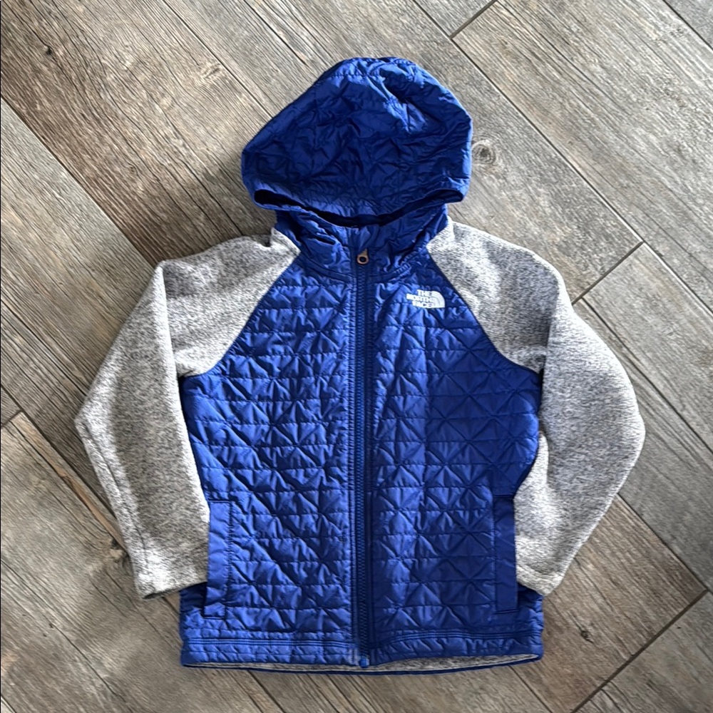 The North Face Quilted Sweater Fleece Jacket